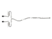 aFe Takeda 3in 304 SS Cat-Back Exhaust System w/CF Tips 17-20 Honda Civic Sport L4-1.5L (t) - Burkken Auto Parts