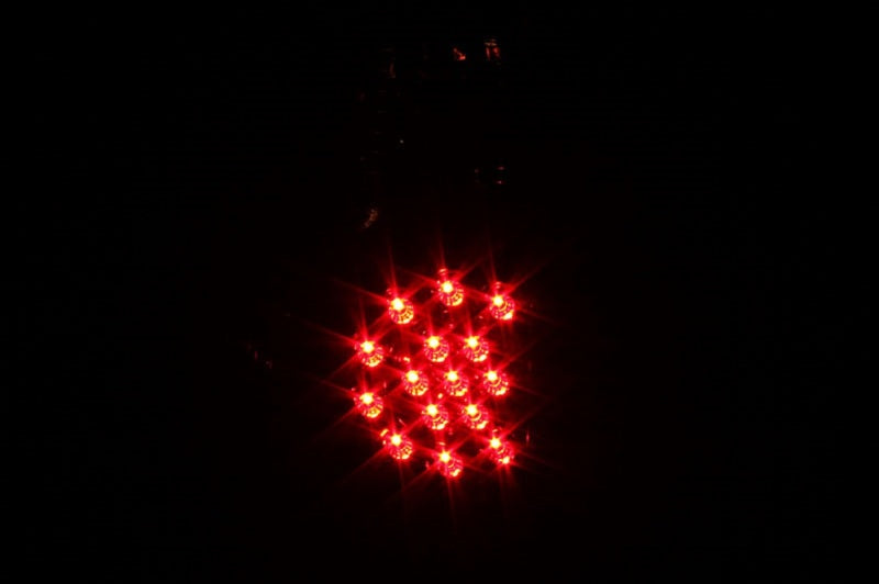 ANZO 2005-2015 Toyota Tacoma LED Taillights Black - Burkken Auto Parts