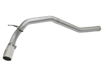 aFe LARGE Bore HD Exhausts 4in DPF-Back SS-409 2016 Nissan Titan XD V8-5.0L CC/SB (td) - Burkken Auto Parts