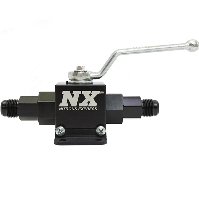 Nitrous Express Lightweight Billet In-Line Valve 1.5in I.D (8AN Fitting) - Burkken Auto Parts