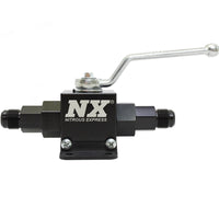 Nitrous Express Lightweight Billet In-Line Valve 1.5in I.D (8AN Fitting) - Burkken Auto Parts