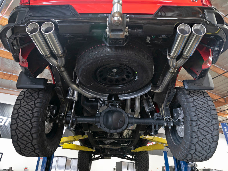 aFe Vulcan Series 3in 304SS Exhaust Cat-Back Exh w/ Pol Tips 2019 GM Silverado / Sierra 1500 V8-5.3L - Burkken Auto Parts