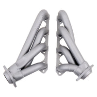 BBK 79-93 Mustang 351 Swap Shorty Unequal Length Exhaust Headers - 1-5/8 Titanium Ceramic - Burkken Auto Parts