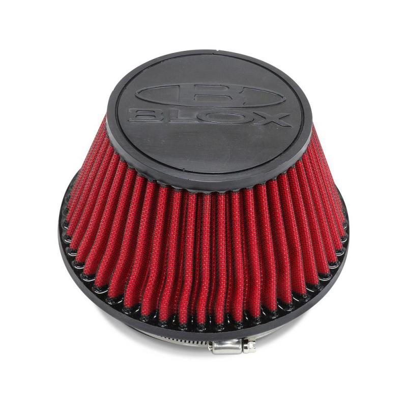 BLOX Racing Shorty Performance 5in Air Filter - Burkken Auto Parts