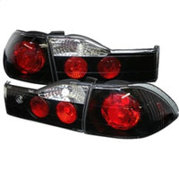 Spyder Honda Accord 01-02 4Dr Euro Style Tail Lights Black ALT-YD-HA01-4D-BK - Burkken Auto Parts