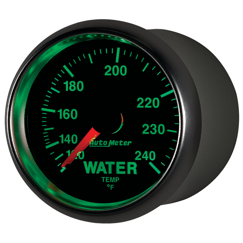 Autometer GS 52mm 120-240 Deg F Mechanical Water Temperature Gauge - Burkken Auto Parts
