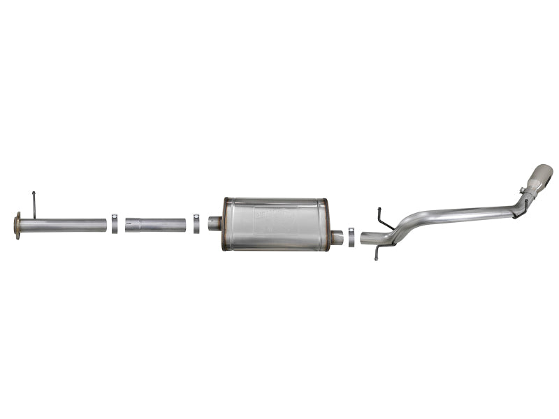 aFe MACH Force-Xp 3.0in 304 SS Cat-Back Exhaust w/ Polished Tip 17-18 GM Colorado/Canyon - Burkken Auto Parts
