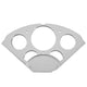 Autometer 55-56 Chevy Car Billet Dash Panel - Burkken Auto Parts