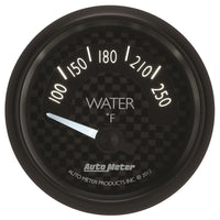 Autometer GT Series 52mm Short Sweep Electronic 100-250 Deg F Water Temperature - Burkken Auto Parts