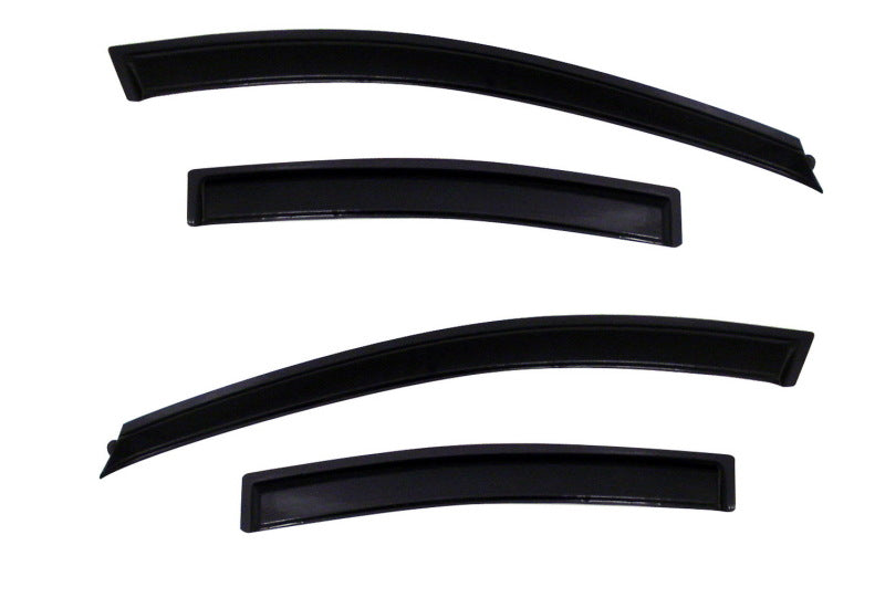 AVS 11-15 Chevy Cruze Ventvisor Outside Mount Window Deflectors 4pc - Smoke - Burkken Auto Parts