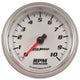 Autometer Pro-Cycle Gauge Tachometer 3 3/8in 10K Rpm White - Burkken Auto Parts
