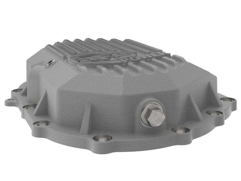 aFe Power 11-18 GM 2500-3500 AAM 9.25 Axle Front Differential Cover Raw Machined Street Series - Burkken Auto Parts