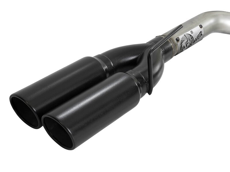 aFe 23-24 GM Trucks L6-3.0L (td) LZ0 Vulcan Series 3in 304 SS DPF-Back Exhaust System w/ Black Tip - Burkken Auto Parts