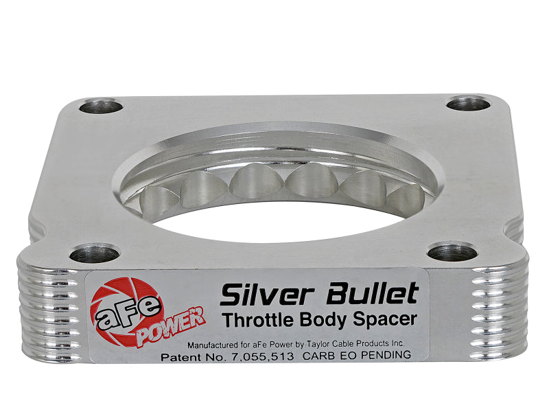 aFe 01-16 Nissan Patrol (Y61) L6-4.8L Silver Bullet Throttle Body Spacer - Burkken Auto Parts
