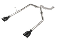 aFe Vulcan Series 3in 304SS DPF-Back 21 Jeep Gladiator V6-3.0L (td) Dual Black Tip - Burkken Auto Parts