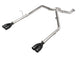 aFe Vulcan Series 3in 304SS DPF-Back 21 Jeep Gladiator V6-3.0L (td) Dual Black Tip - Burkken Auto Parts