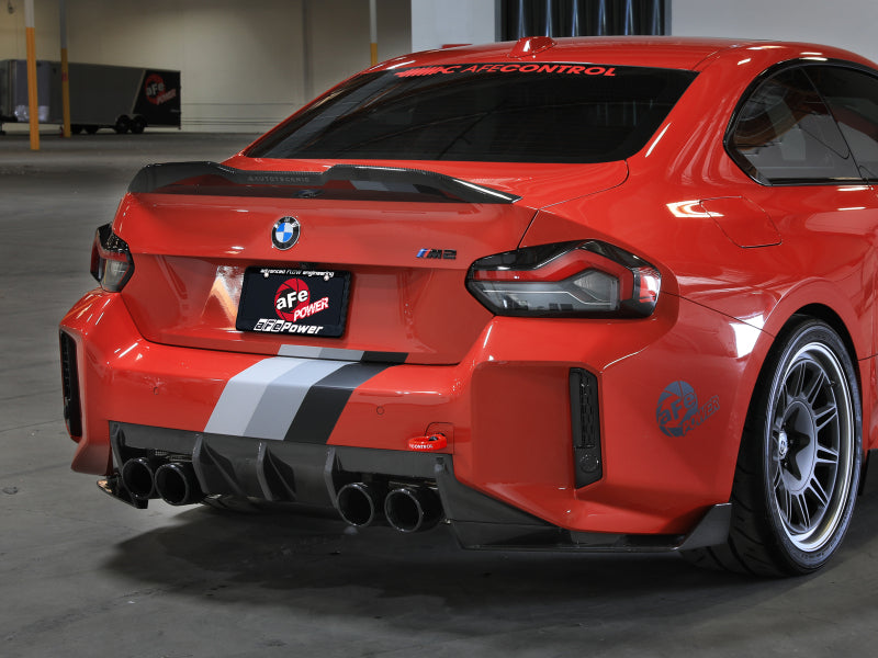 aFe 23-25 BMW M2 (G87) CONTROL Front / Rear Tow Hook - Red - Burkken Auto Parts