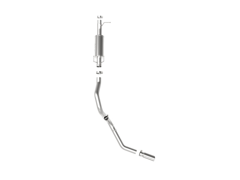 aFe Apollo GT Series 3-1/2in 409 SS Axle-Back Exhaust 17-20 Ford F-250/F-350 w/ Polished Tips - Burkken Auto Parts
