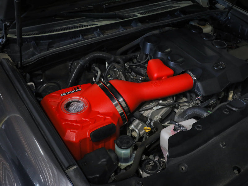 Momentum GT Red Edition Cold Air Intake System w/ Pro DRY S Filter Toyota FJ Cruiser 07-23 V6-4.0L - Burkken Auto Parts