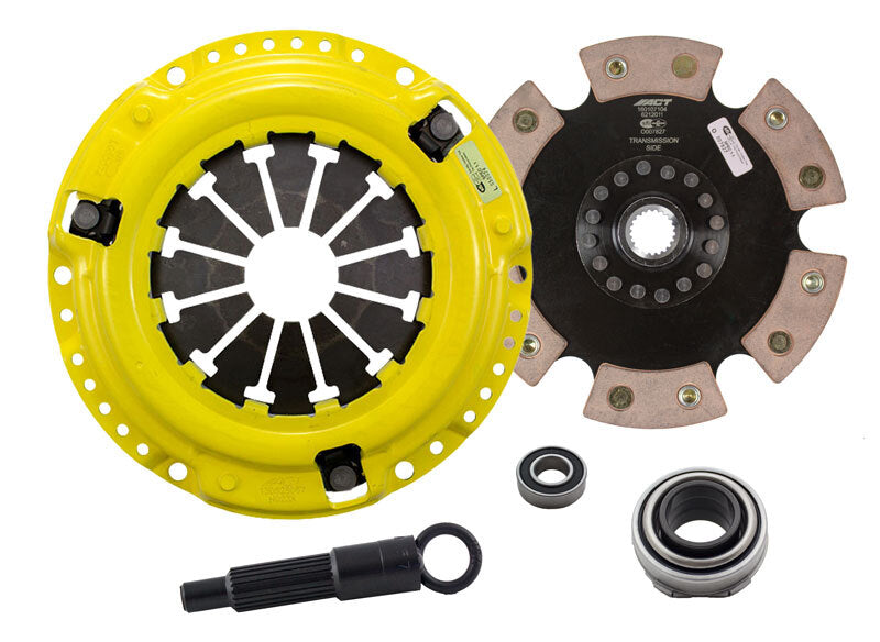 ACT 1988 Honda Civic XT/Race Rigid 6 Pad Clutch Kit - Burkken Auto Parts