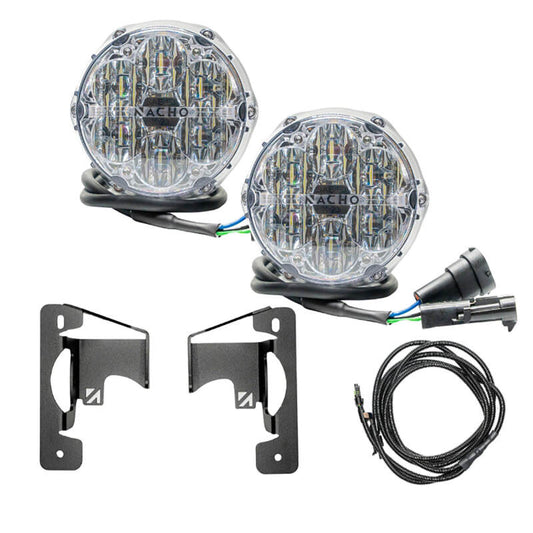 ARB Jeep JL/JT SAE Only Plug N Play Fog Light Kit (Bumper Kit) - White - Burkken Auto Parts