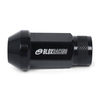 BLOX Racing Street Series Forged Lug Nuts - Black 12 x 1.25mm - Set of 16 - Burkken Auto Parts
