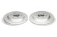 Alcon 2010+ Ford F-150 336x24mm Slotted Rotor Kit w/ Electric Park Brake - Rear - Burkken Auto Parts