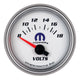 Autometer Mopar 52.4mm SSE 8-18 Volts Voltmeter Gauge - Burkken Auto Parts