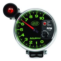 AutoMeter Gauge Tachometer 5in. 10K RPM Pedestal W/ Ext. Shift-Lite Gs - Burkken Auto Parts