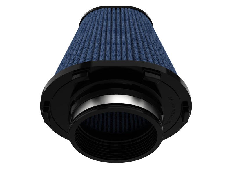 aFe MagnumFORCE Intake Replace Air Filter w/Pro5R Med 4in F x 7.75x6.5in B x 4.75x3.5in T x 7in H - Burkken Auto Parts