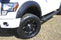 Lund 09-14 Ford F-150 (Ex Raptor) RX-Rivet Style Textured Elite Series Fender Flares - Black (4 Pc.) - Burkken Auto Parts