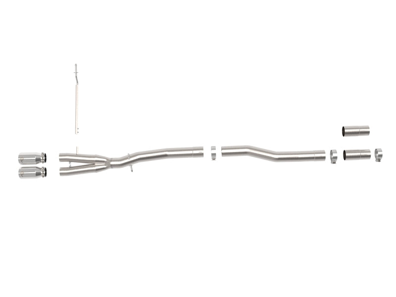 aFe 14-24 Mini Cooper S MACH Force-Xp 3in to 2-1/2in 304SS Cat-Back Exhaust w/ Polished Tip - Burkken Auto Parts