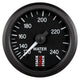 Autometer Stack 52mm 120-240 Deg F 1/2in Npt (M) Mechanical Water Temp Gauge - Black - Burkken Auto Parts