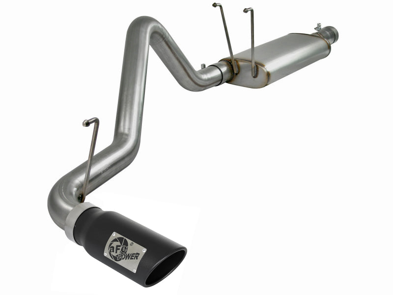aFe MACHForce XP Cat-Back Exhaust 3in SS w/ Black Tip 09-12 Dodge Ram 1500 V8 5.7L - Burkken Auto Parts