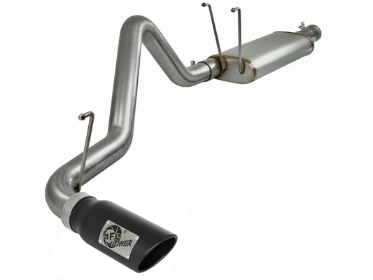 aFe MACHForce XP Cat-Back Exhaust 3in SS w/ Black Tip 09-12 Dodge Ram 1500 V8 5.7L - Burkken Auto Parts