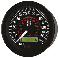 Autometer Stack Instruments 88MM 0-160 MPH / 260 KM/H Programmable Speedometer - Black - Burkken Auto Parts