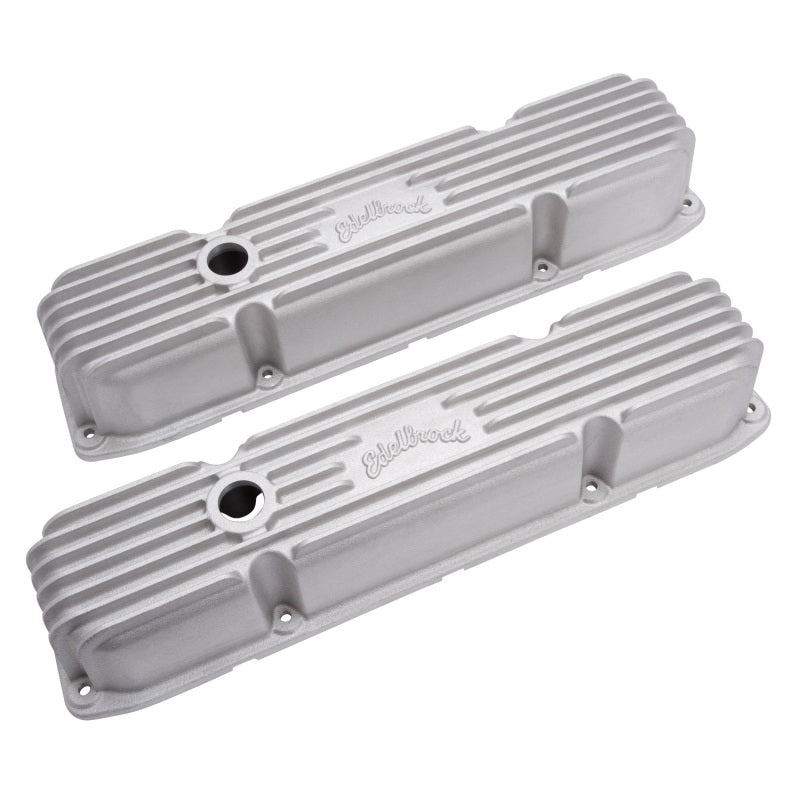 Edelbrock Valve Cover Classic Series Chrysler 383/440 CI V8 Satin - Burkken Auto Parts