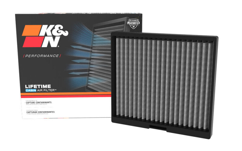 K&N 09-22 Nissan 370Z 3.7L V6 Lifetime Washable Cabin Air Filter - Burkken Auto Parts