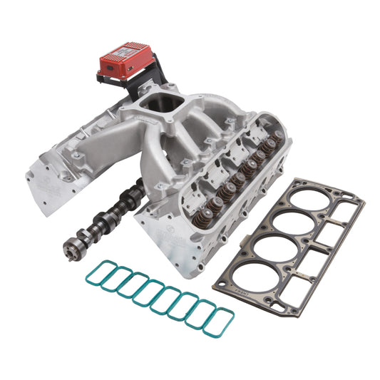 Edelbrock Power Package Top End Kit Victor Jr Series Chevrolet 1997-2004 5 7L LS1 - Burkken Auto Parts