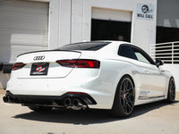 aFe 18-20 Audi RS5 Coupe MACH Force-Xp 3in to 2.5in 304 SS Axle-Back Exhaust System-Quad Carbon Tips - Burkken Auto Parts