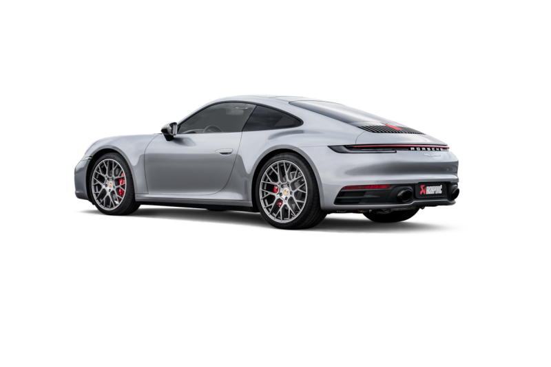 Akrapovic Porsche 911 Carrera /S/4/4S/GTS/Cabriolet/Targa/Dakar (992) Slip-On Line Titanium Exhaust - Burkken Auto Parts
