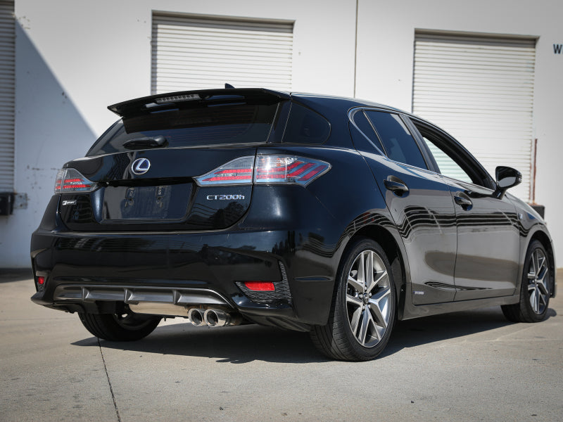 aFe POWER Takeda 2in to 2-1 304 SS Cat-Back Exhaust w/ Polished Tips 11-17 Lexus CT200h 1.8L - Burkken Auto Parts