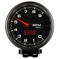 Autometer 5 inch Ultimate III Playback Tachometer 9000 RPM - Silver - Burkken Auto Parts