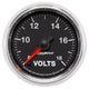 Autometer GS Series 2-1/16in Voltmeter 18V Electrical Gauge Full Sweep - Burkken Auto Parts