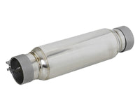 aFe MACH Force-Xp 409 SS Resonator 3in. Inlet/Outlet / 4in. Diameter / 12in. Body / 16in. Length - Burkken Auto Parts