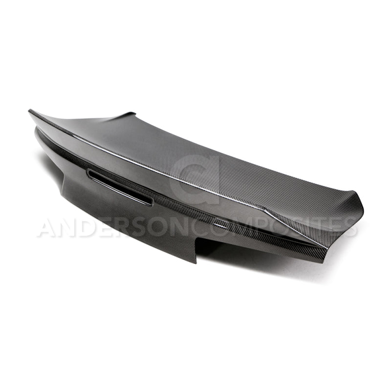 Anderson Composites 2016+ Chevy Camaro Carbon Fiber Double Sided Deck Lid w/ Integrated Spoiler - Burkken Auto Parts