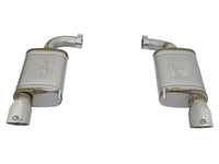 aFe MACHForce XP 2.5in 409 Stainless Axle Back Exhaust w/Stainless Tips 15-17 Ford Mustang I4-2.3L - Burkken Auto Parts