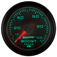 Autometer Factory Match 52.4mm Mechanical 0-100 PSI Boost Gauges 3 pressure Ranges - Burkken Auto Parts