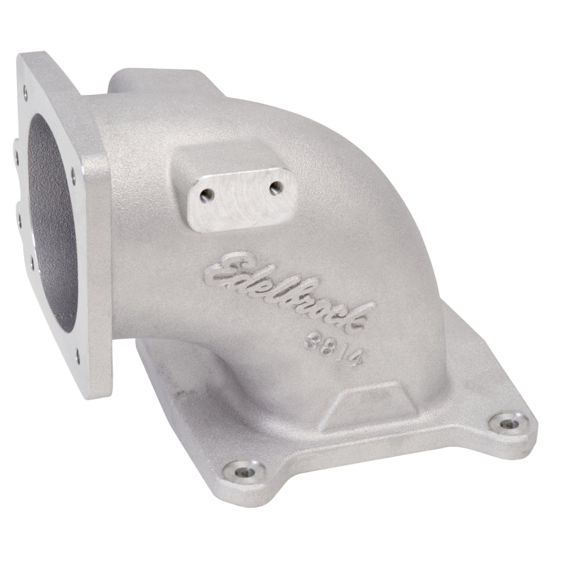 Edelbrock EFI Intake Elbow Universal 100 Deg 95mm T B to 4500 Dominator Flange Tall Profile - Burkken Auto Parts