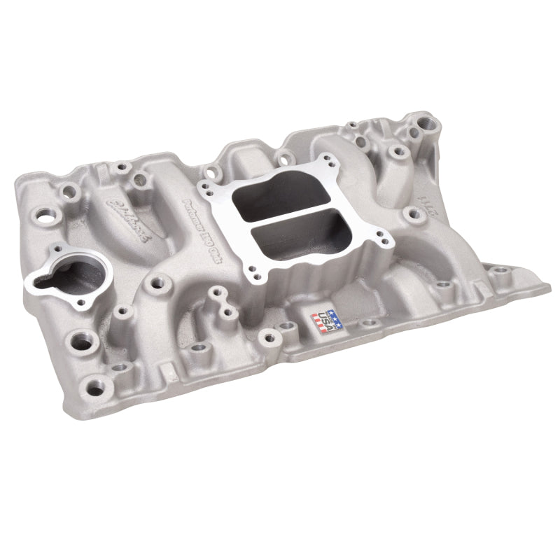 Edelbrock Performer Olds 350 Manifold (Non-Egr) - Burkken Auto Parts